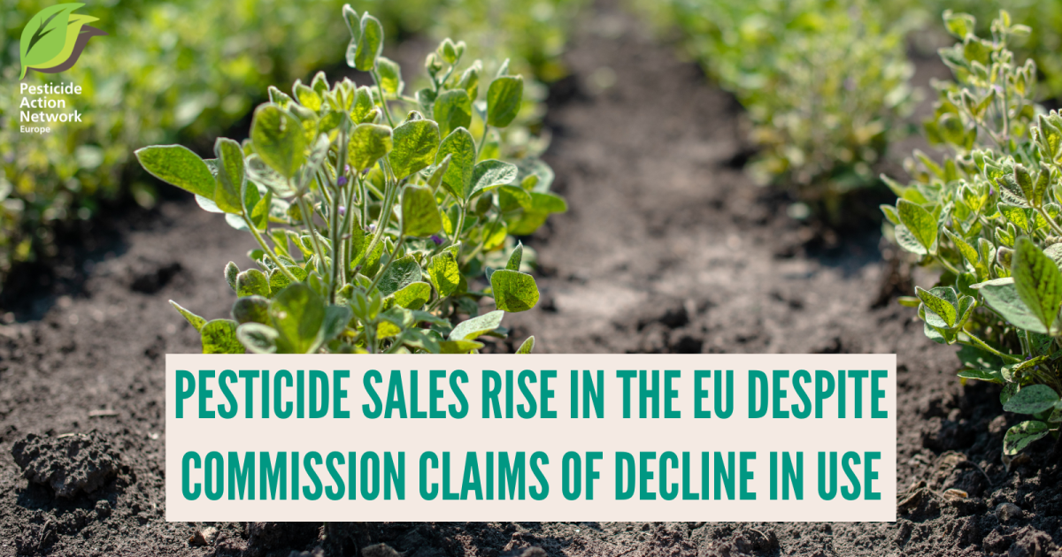 Pesticide sales rise in the EU despite Commission claims of decline in use
